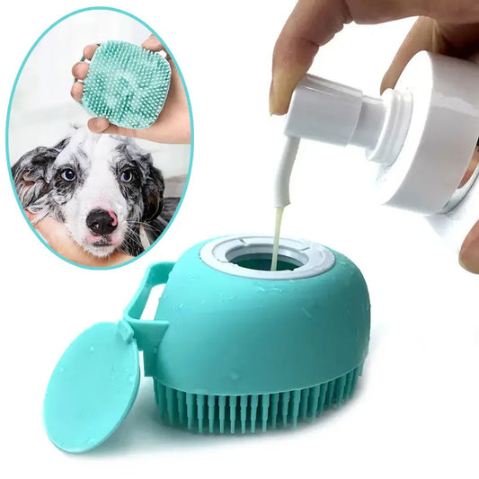 Gentle Pet Bath Massage Gloves