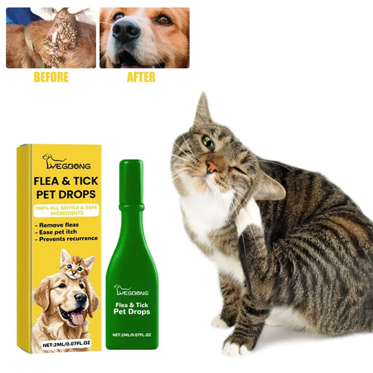 Cat Care Tick Treatment Drops